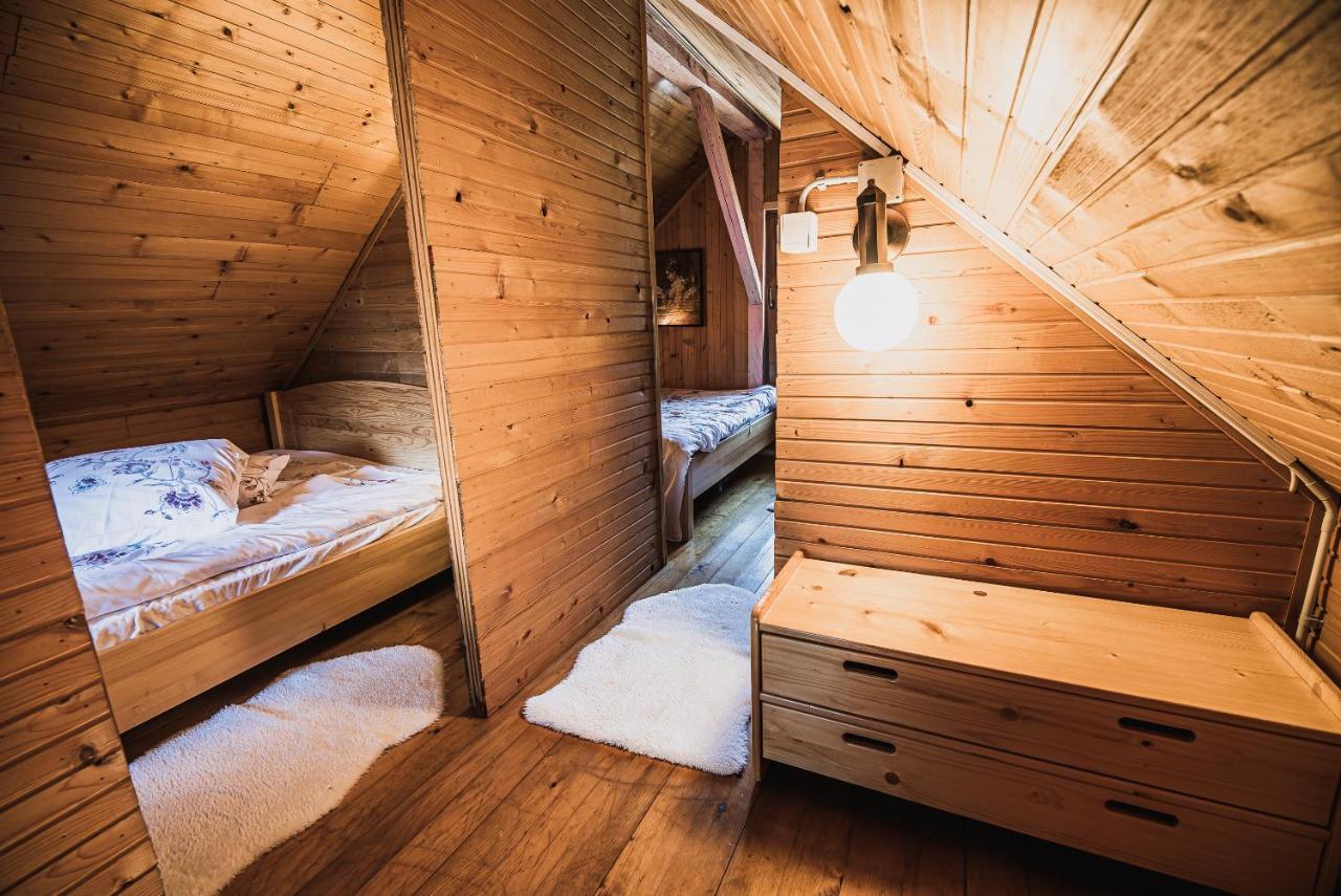Wooden Cabin Zurej With Hot Tub Bukovje v Babni Gori Eksteriør bilde